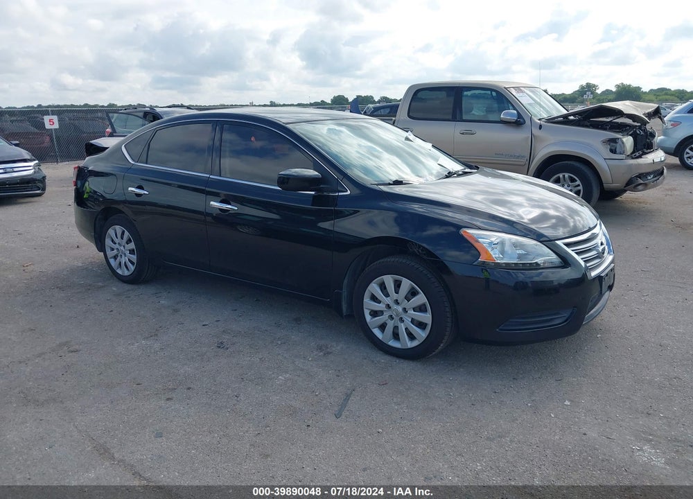 2015 NISSAN SENTRA S VIN: 3N1AB7AP5FY361759