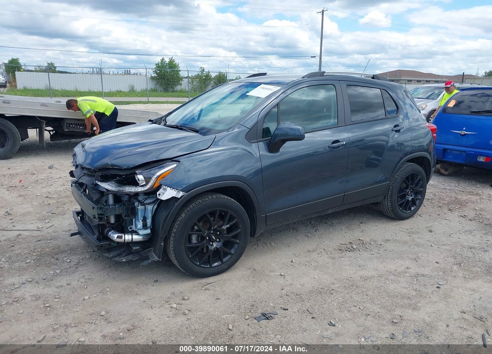 2022 CHEVROLET TRAX AWD LT VIN: KL7CJPSM8NB557718