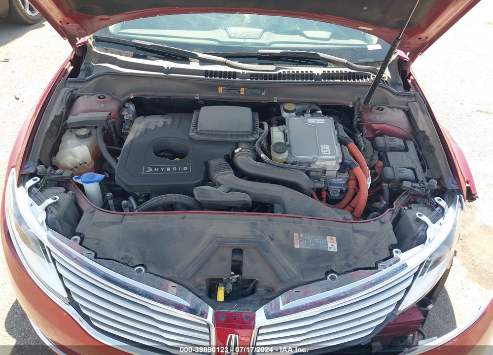 2014 LINCOLN MKZ HYBRID VIN: 3LN6L2LU4ER818376