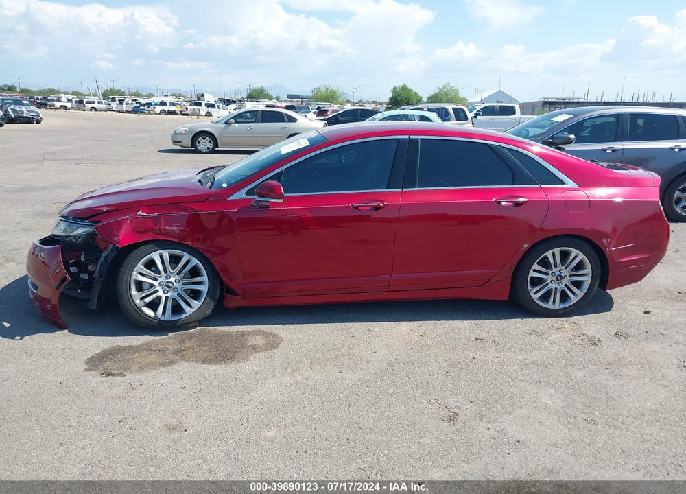 2014 LINCOLN MKZ HYBRID VIN: 3LN6L2LU4ER818376
