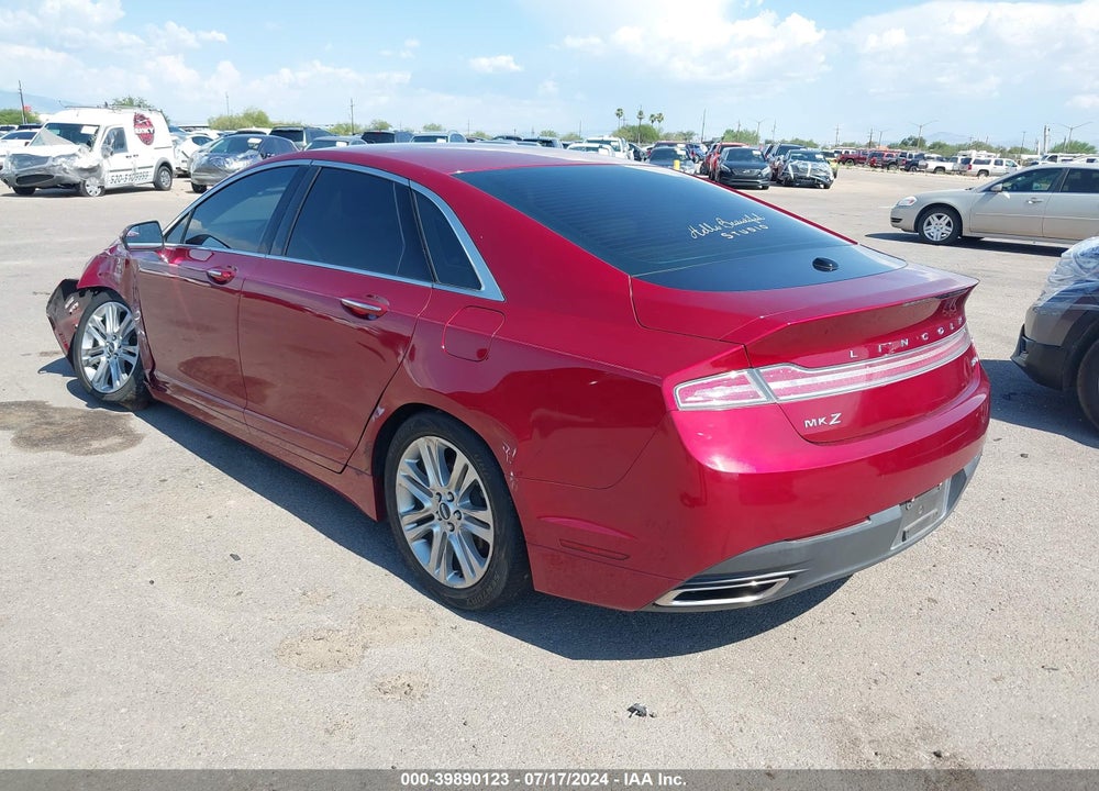 2014 LINCOLN MKZ HYBRID VIN: 3LN6L2LU4ER818376