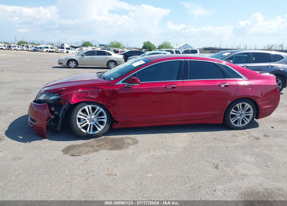 2014 LINCOLN MKZ HYBRID VIN: 3LN6L2LU4ER818376