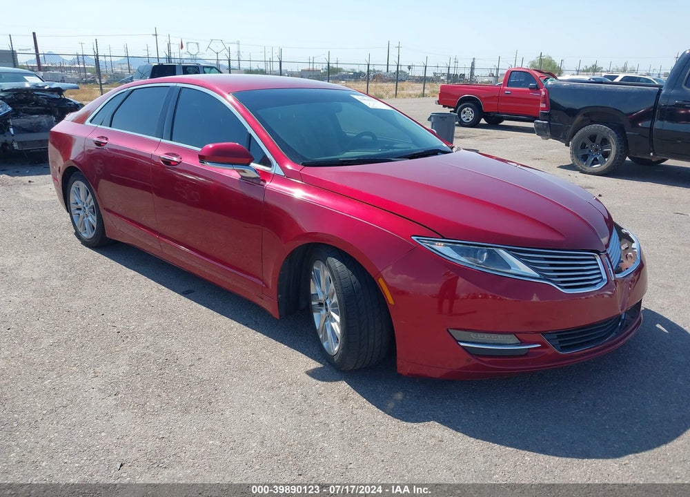2014 LINCOLN MKZ HYBRID VIN: 3LN6L2LU4ER818376