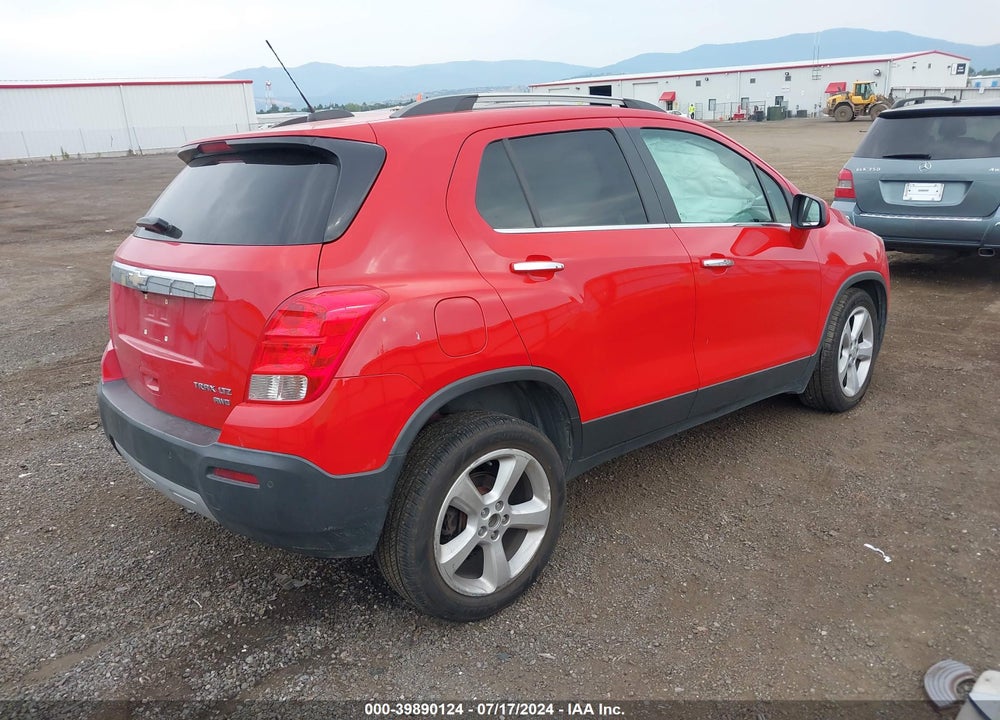 2015 CHEVROLET TRAX LTZ VIN: 3GNCJTSB8FL233623