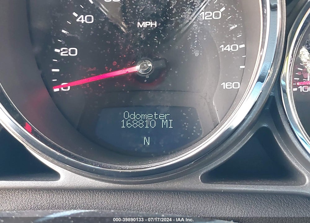 2010 CADILLAC CTS STANDARD VIN: 1G6DA5EGXA0117901