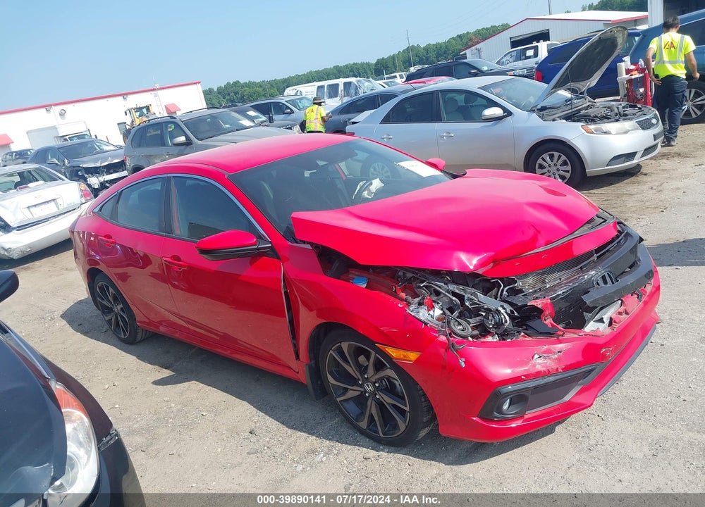 2020 HONDA CIVIC SPORT VIN: 2HGFC2F88LH569478