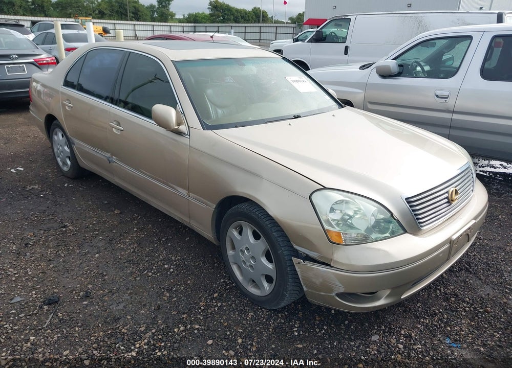 2002 LEXUS LS 430 VIN: JTHBN30F820053353