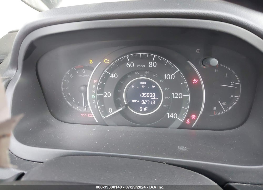 2014 HONDA CR-V EX-L VIN: 5J6RM4H79EL084369