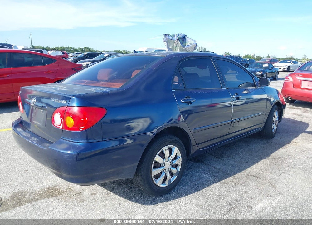 2004 TOYOTA COROLLA VIN: 1NXBR32E94Z296154