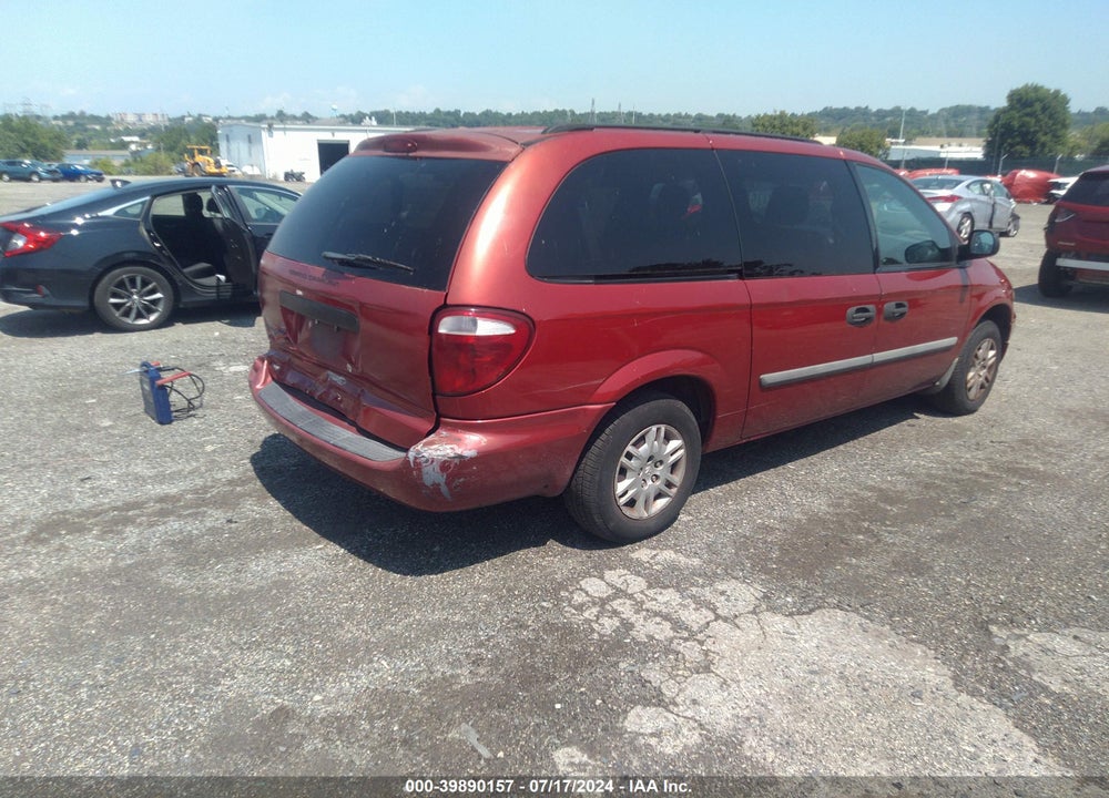 2007 DODGE GRAND CARAVAN SE VIN: 1D4GP24R97B125823