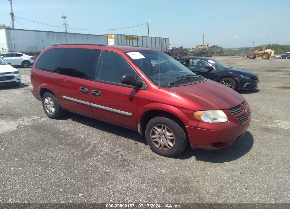 2007 DODGE GRAND CARAVAN SE VIN: 1D4GP24R97B125823
