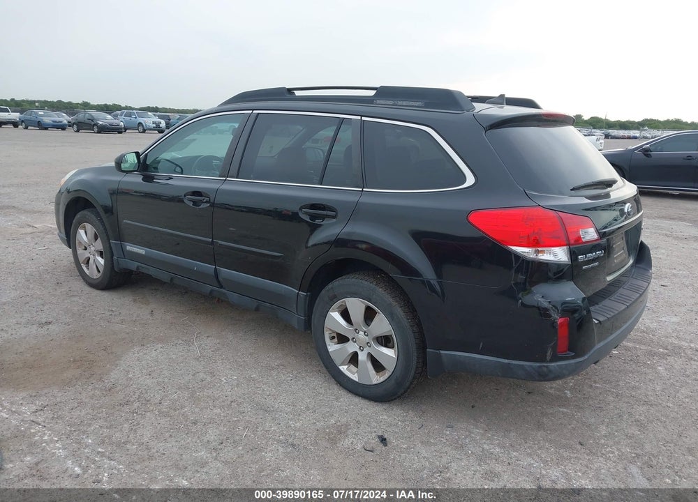 2011 SUBARU OUTBACK 2.5I LIMITED VIN: 4S4BRCKC0B3410639