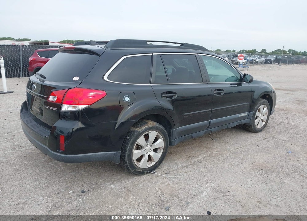 2011 SUBARU OUTBACK 2.5I LIMITED VIN: 4S4BRCKC0B3410639