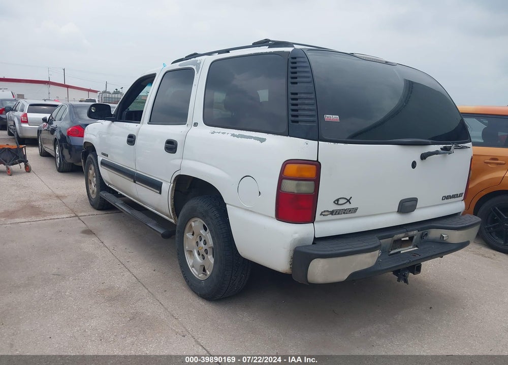 2001 CHEVROLET TAHOE LS VIN: 1GNEC13T41J113882