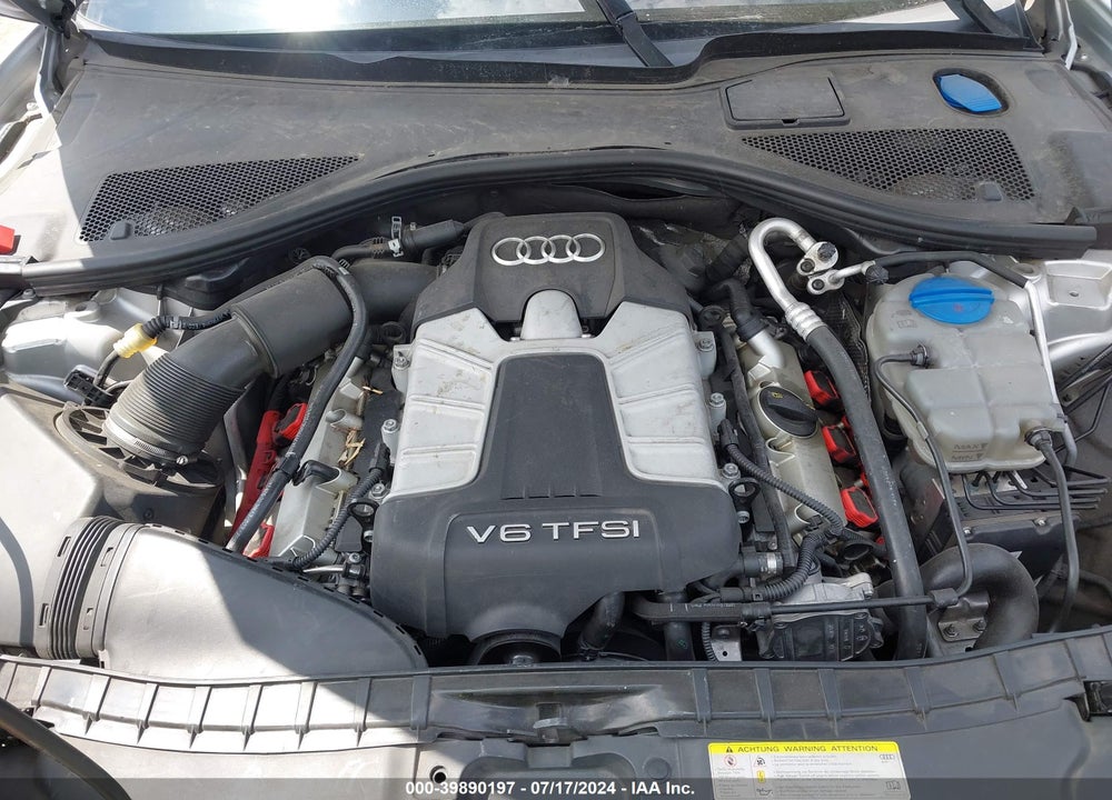 2014 AUDI A6 3.0T PREMIUM PLUS VIN: WAUFGAFCXEN108811