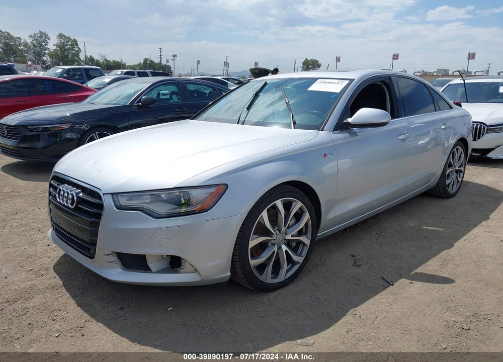 2014 AUDI A6 3.0T PREMIUM PLUS VIN: WAUFGAFCXEN108811
