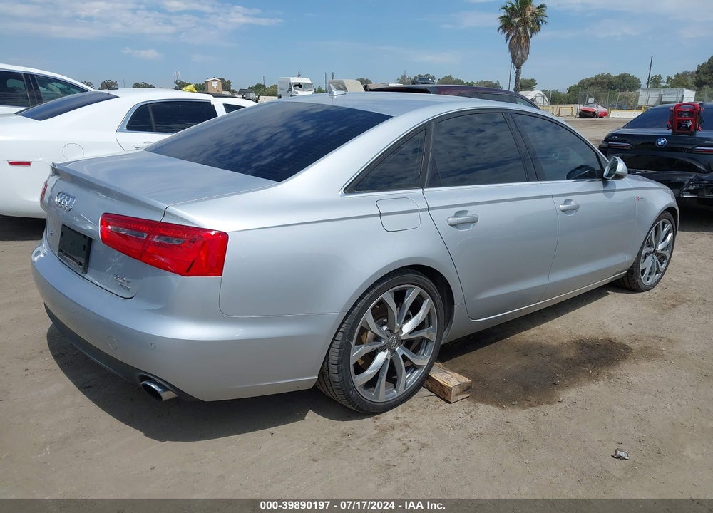 2014 AUDI A6 3.0T PREMIUM PLUS VIN: WAUFGAFCXEN108811