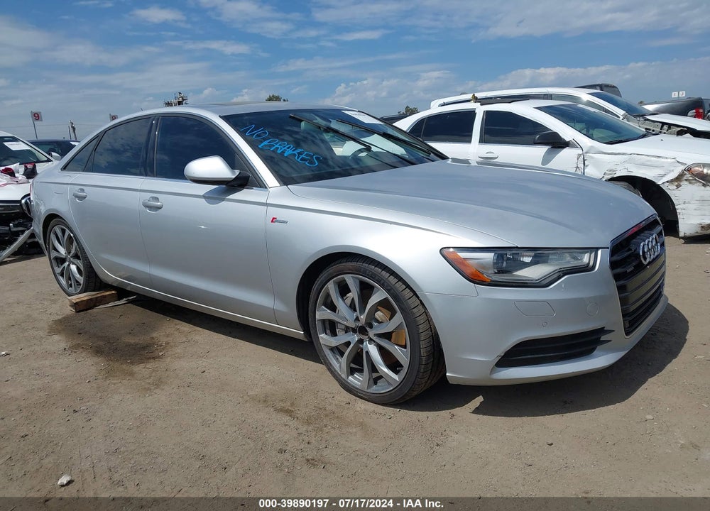 2014 AUDI A6 3.0T PREMIUM PLUS VIN: WAUFGAFCXEN108811