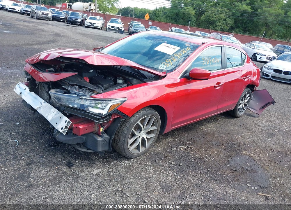2021 ACURA ILX PREMIUM PACKAGE/TECHNOLOGY PACKAGE VIN: 19UDE2F7XMA010121
