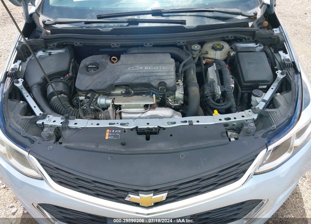 2017 CHEVROLET CRUZE LS AUTO VIN: 1G1BC5SM2H7186844