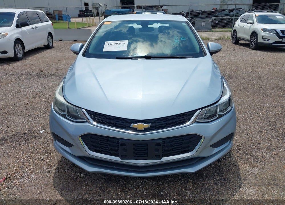 2017 CHEVROLET CRUZE LS AUTO VIN: 1G1BC5SM2H7186844
