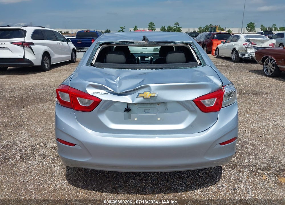 2017 CHEVROLET CRUZE LS AUTO VIN: 1G1BC5SM2H7186844