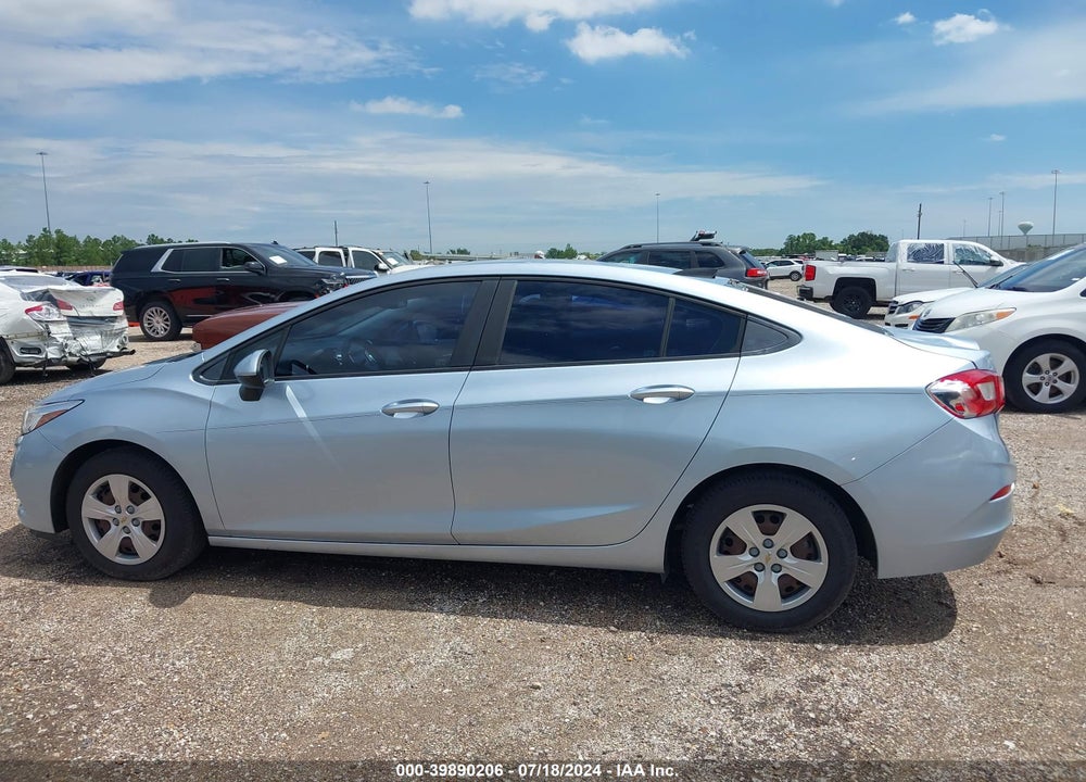 2017 CHEVROLET CRUZE LS AUTO VIN: 1G1BC5SM2H7186844
