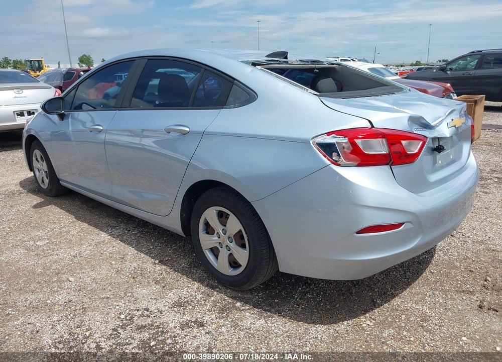 2017 CHEVROLET CRUZE LS AUTO VIN: 1G1BC5SM2H7186844