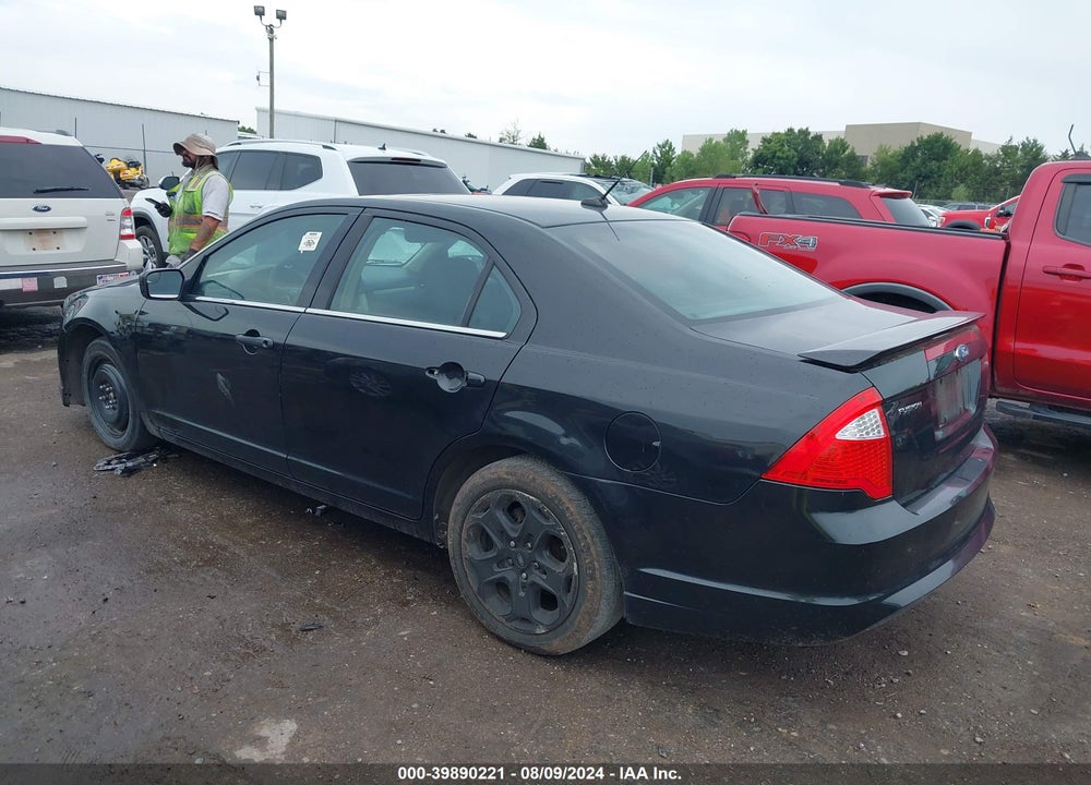 2011 FORD FUSION SE VIN: 3FAHP0HA3BR319039