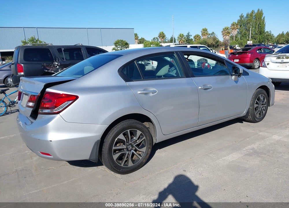 2015 HONDA CIVIC EX VIN: 19XFB2F85FE248791