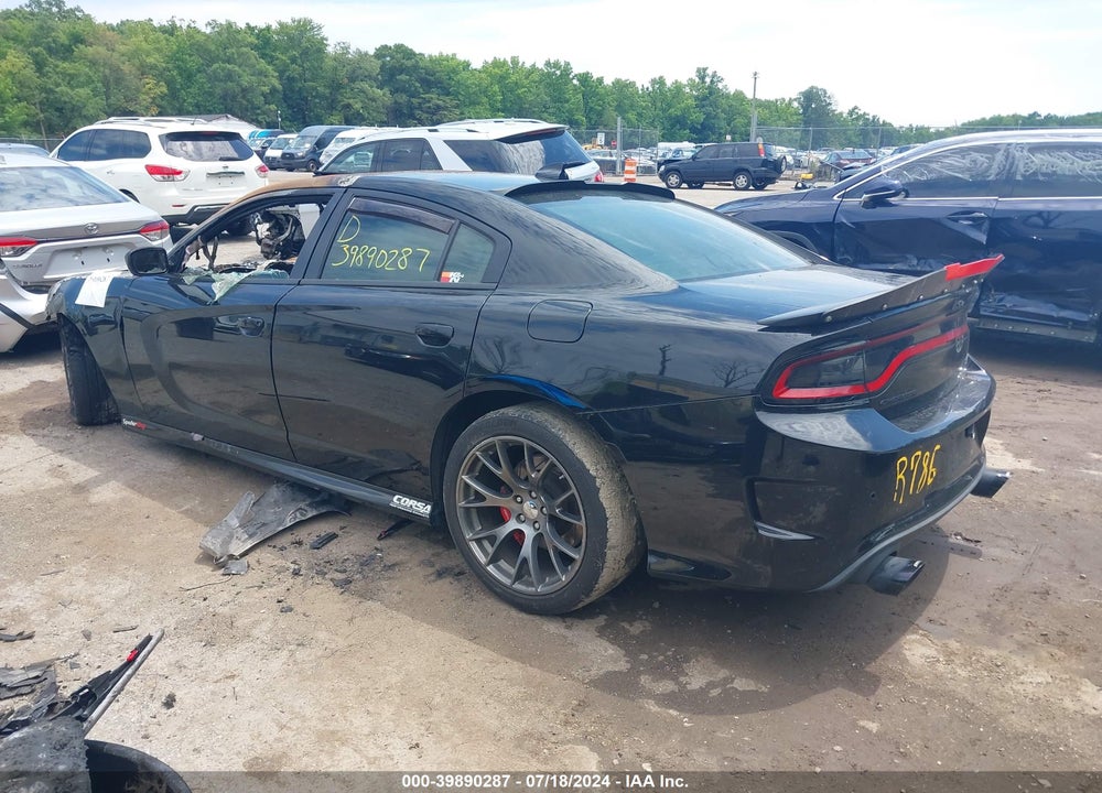 2017 DODGE CHARGER R/T SCAT PACK RWD VIN: 2C3CDXGJ4HH593088