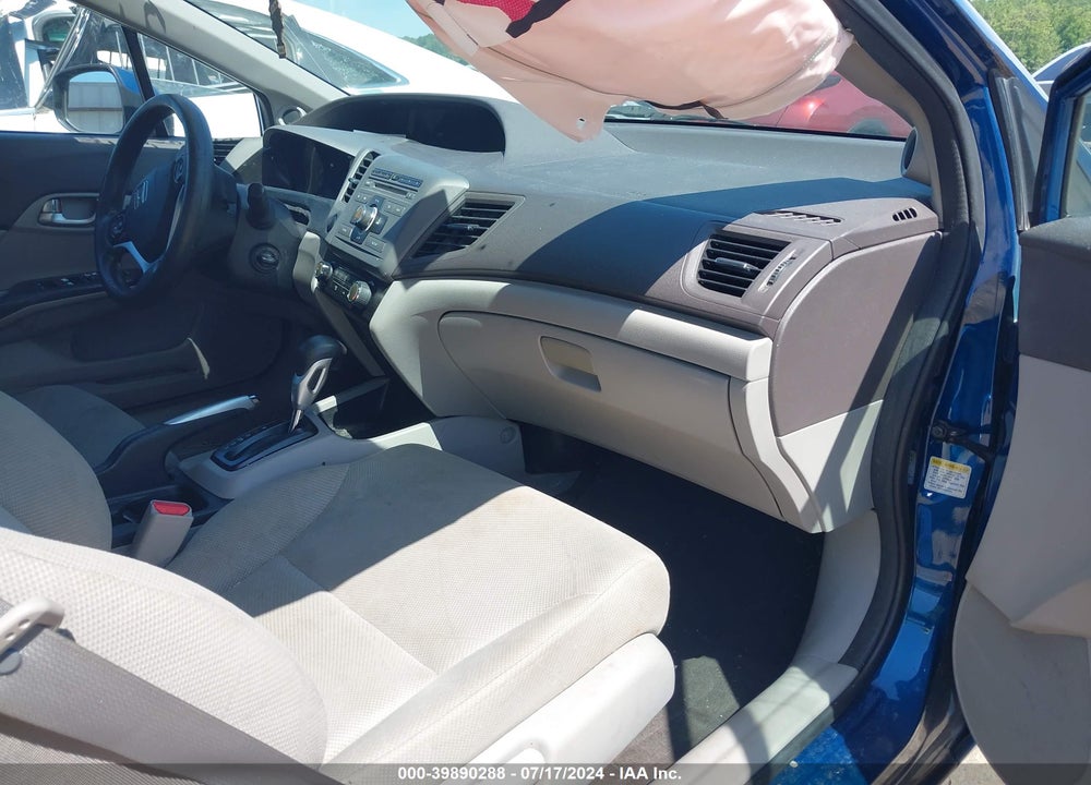 2012 HONDA CIVIC EX VIN: 19XFB2F8XCE052034