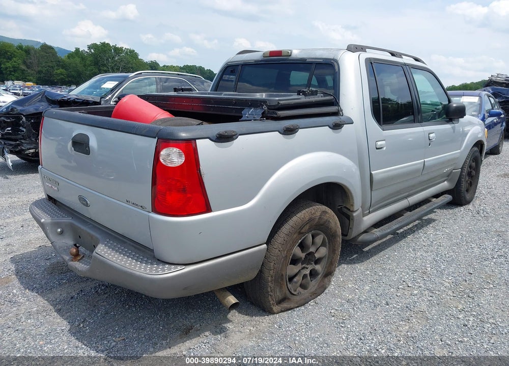 2001 FORD EXPLORER SPORT TRAC VIN: 1FMZU77E41UB74438