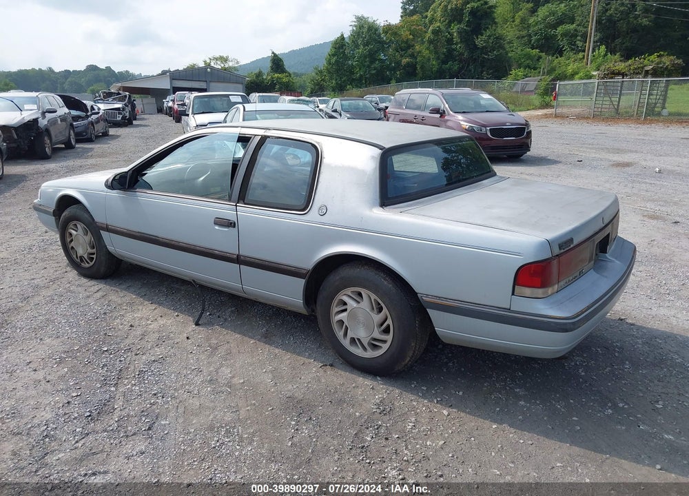 1989 MERCURY COUGAR LS VIN: 1MEPM6040KH607009