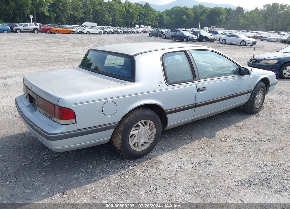 1989 MERCURY COUGAR LS VIN: 1MEPM6040KH607009