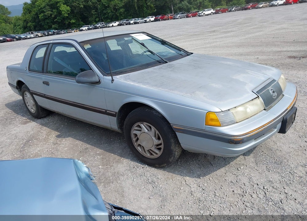 1989 MERCURY COUGAR LS VIN: 1MEPM6040KH607009
