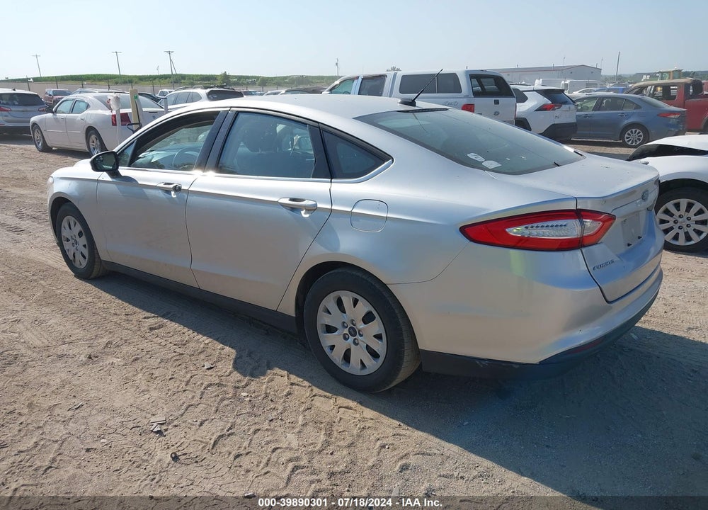 2013 FORD FUSION S VIN: 3FA6P0G7XDR149634