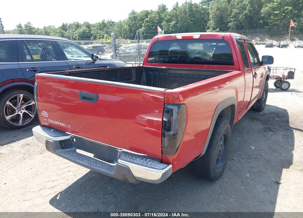 2005 CHEVROLET COLORADO LS VIN: 1GCDT196158175890