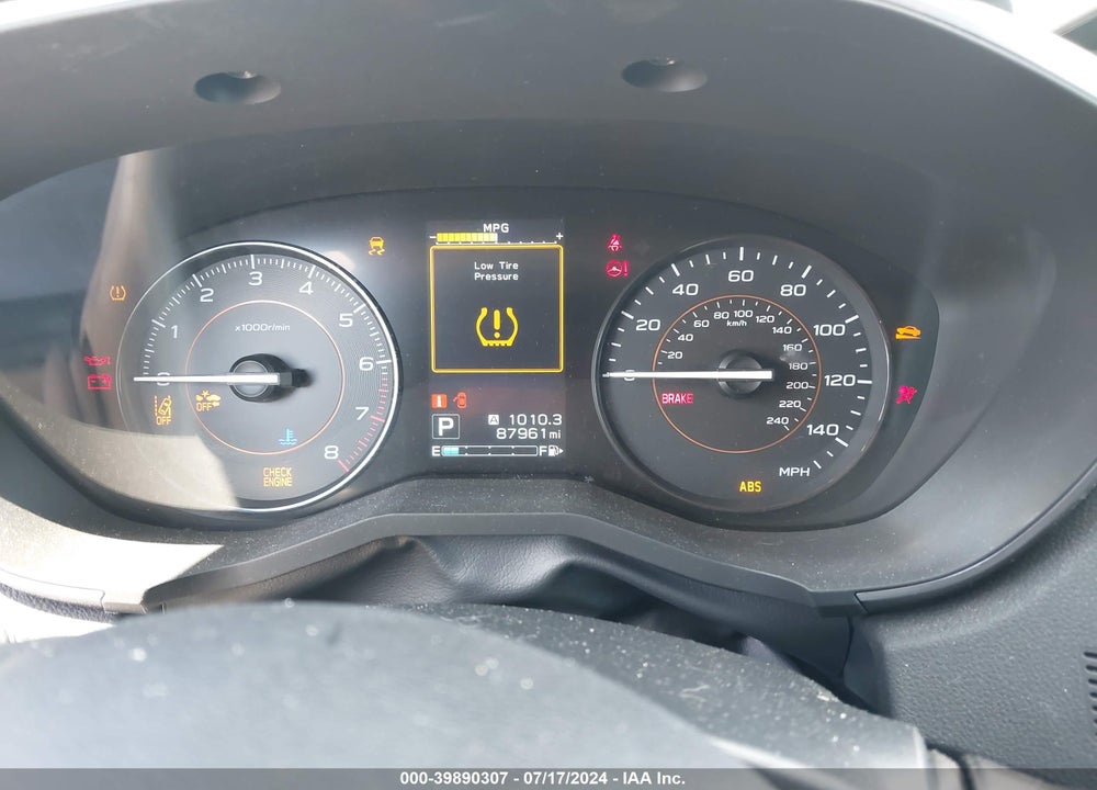2019 SUBARU CROSSTREK 2.0I PREMIUM VIN: JF2GTAEC8KH244368
