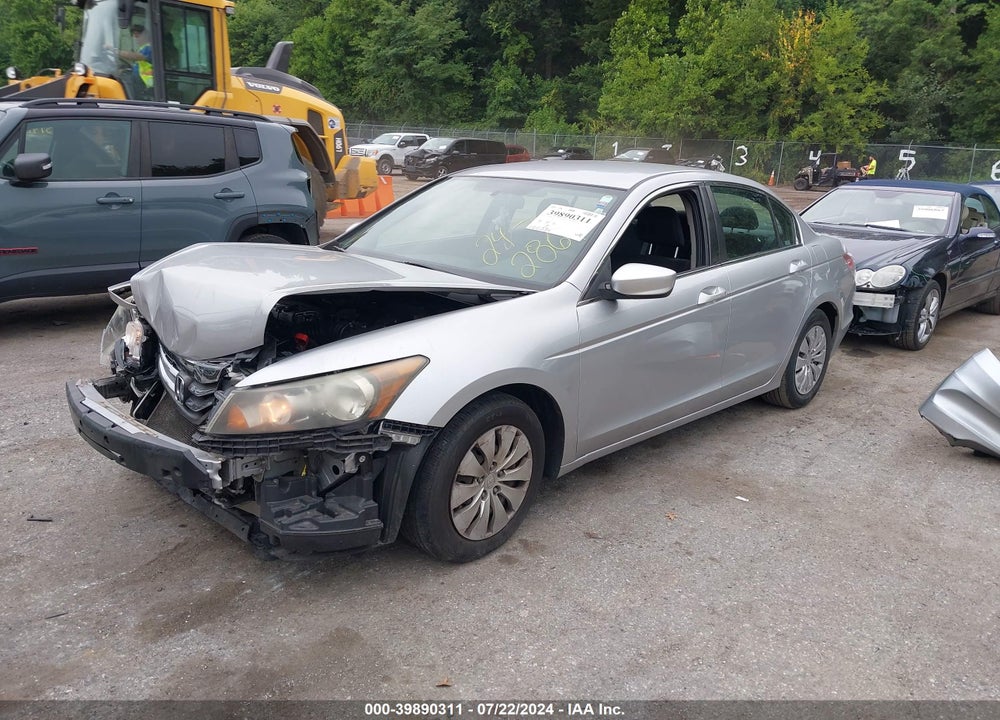 2012 HONDA ACCORD 2.4 LX VIN: 1HGCP2F34CA069280