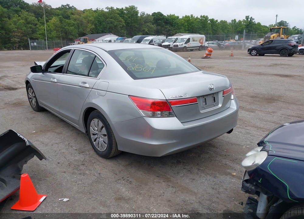 2012 HONDA ACCORD 2.4 LX VIN: 1HGCP2F34CA069280