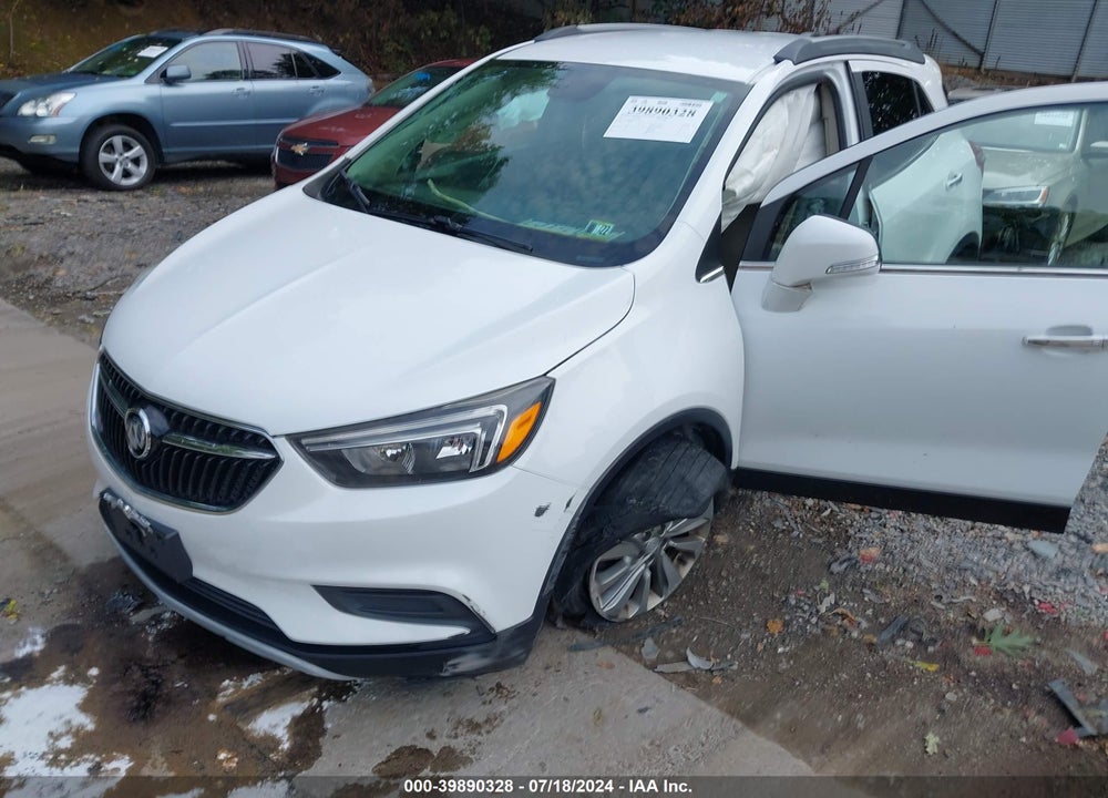 2017 BUICK ENCORE PREFERRED VIN: KL4CJESB8HB085671