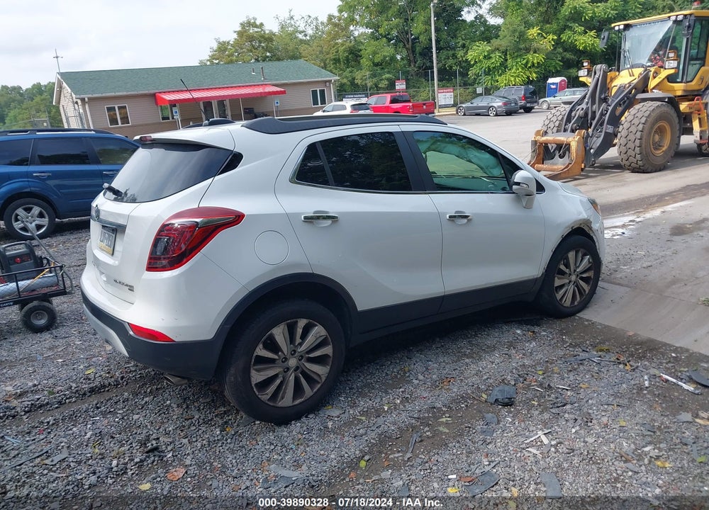 2017 BUICK ENCORE PREFERRED VIN: KL4CJESB8HB085671