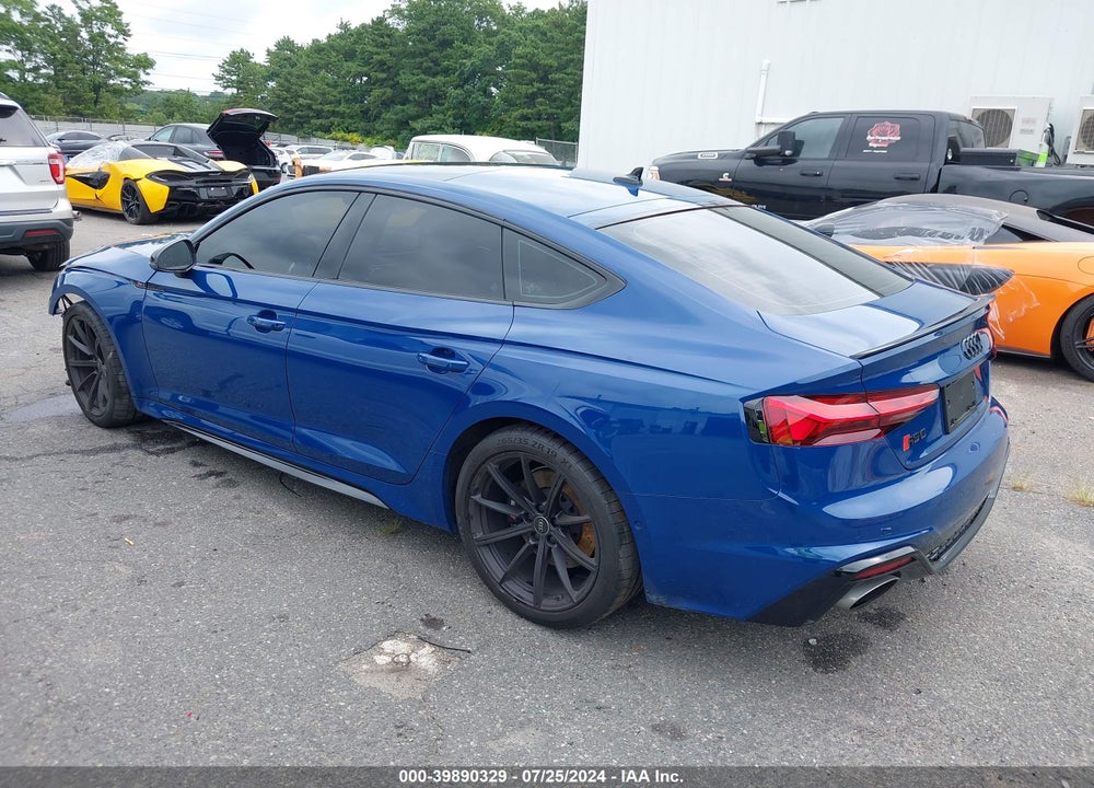 2023 AUDI RS 5 SPORTBACK TFSI QUATTRO TIPTRONIC VIN: WUAAWCF55PA903730