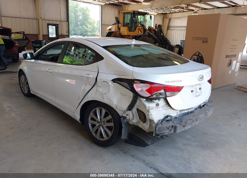 2015 HYUNDAI ELANTRA SE VIN: 5NPDH4AE8FH600756