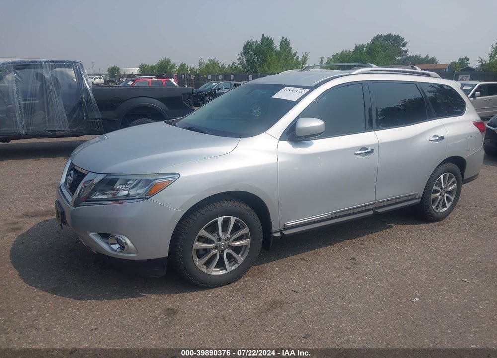 2013 NISSAN PATHFINDER SL VIN: 5N1AR2MM5DC638490