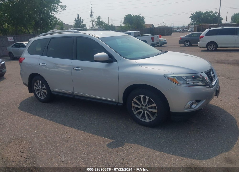 2013 NISSAN PATHFINDER SL VIN: 5N1AR2MM5DC638490