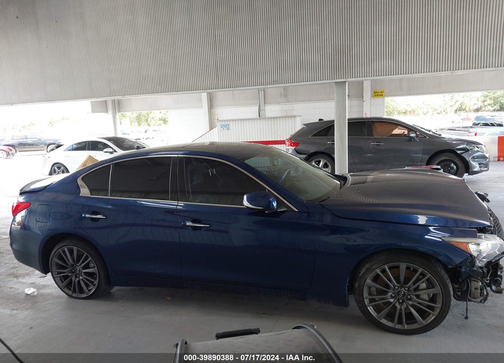 2016 INFINITI Q50 3.0T RED SPORT 400 VIN: JN1FV7AR3GM450104