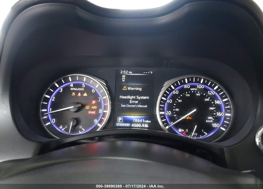 2016 INFINITI Q50 3.0T RED SPORT 400 VIN: JN1FV7AR3GM450104