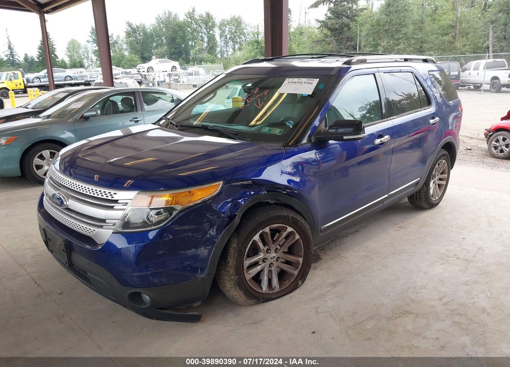 2015 FORD EXPLORER XLT VIN: 1FM5K8D81FGC26896